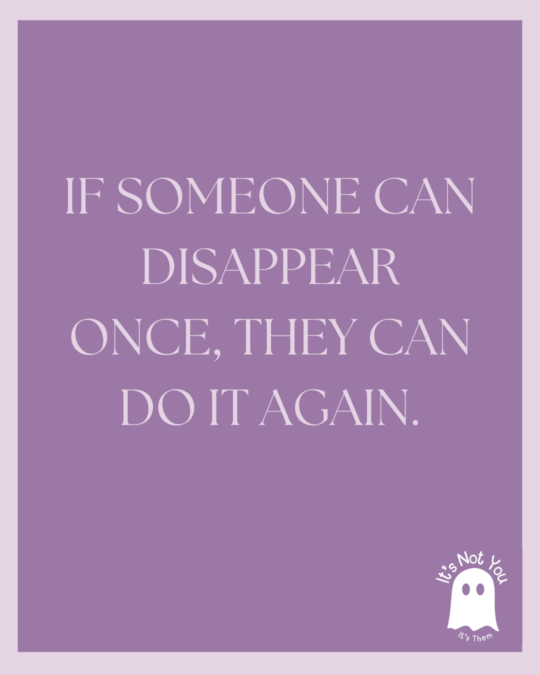 When They Return, Stay Grounded