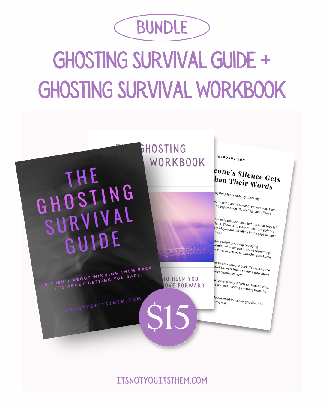 BUNDLE! Ghosting Survival Guide + Ghosting Survival Workbook